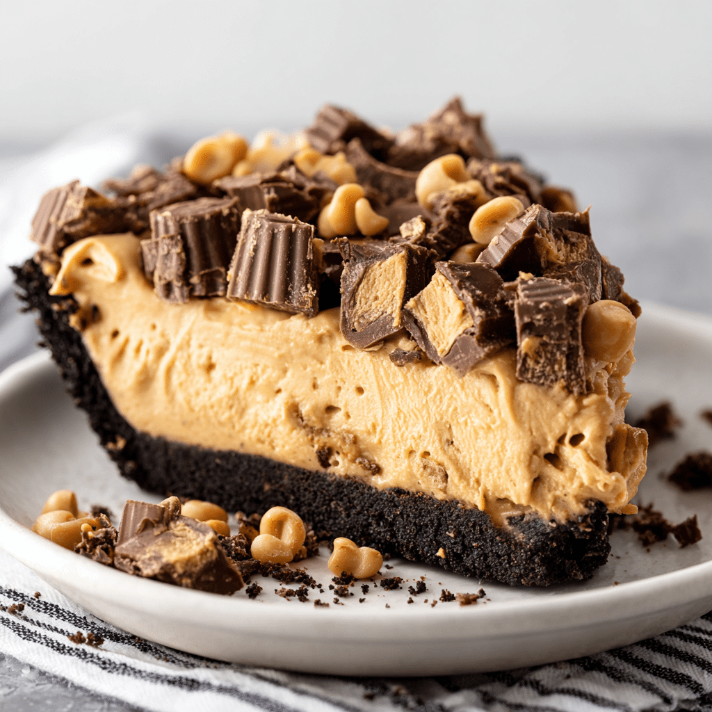 Peanut Butter Pie Recipe - Recipe Image
