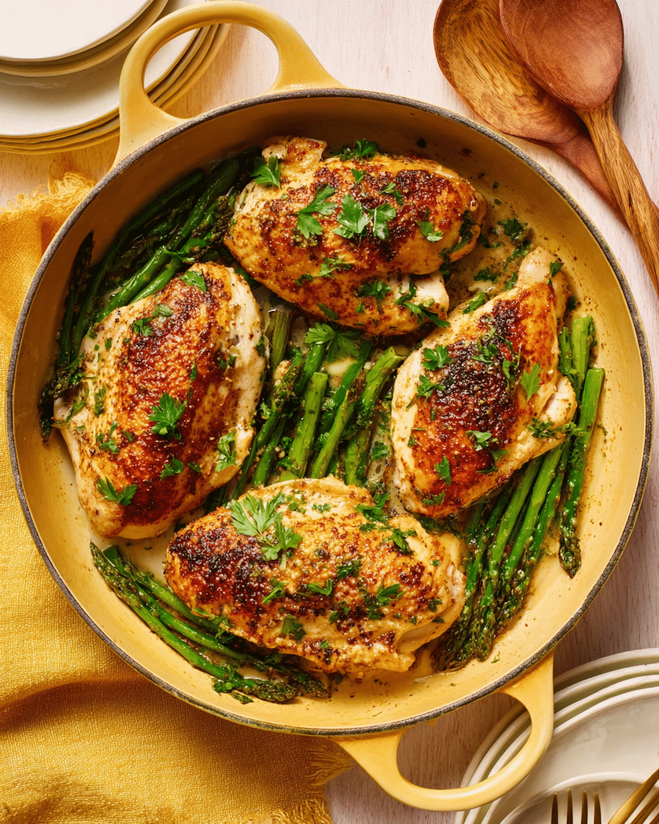 Asparagus Stuffed Chicken Breast Recipe