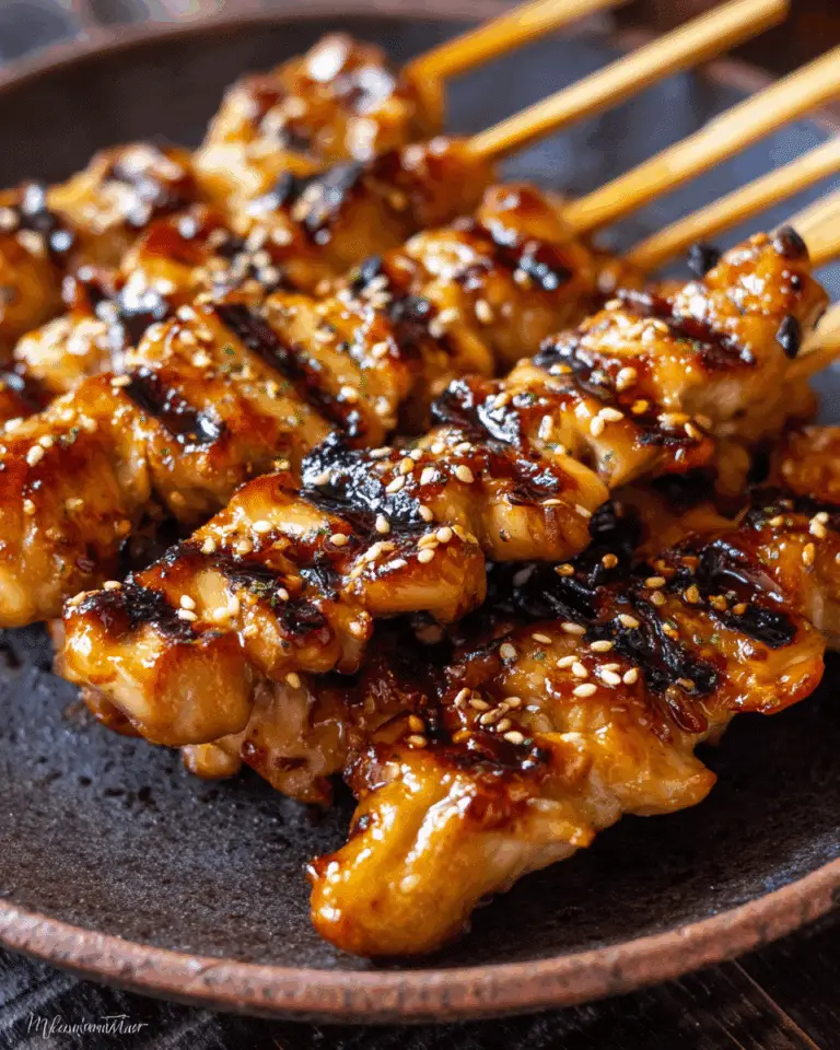 Teriyaki Chicken Skewers Recipe