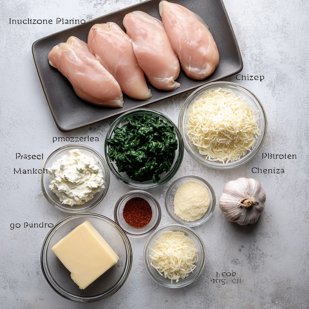 Spinach Stuffed Chicken Breast Recipe - Recipe Image