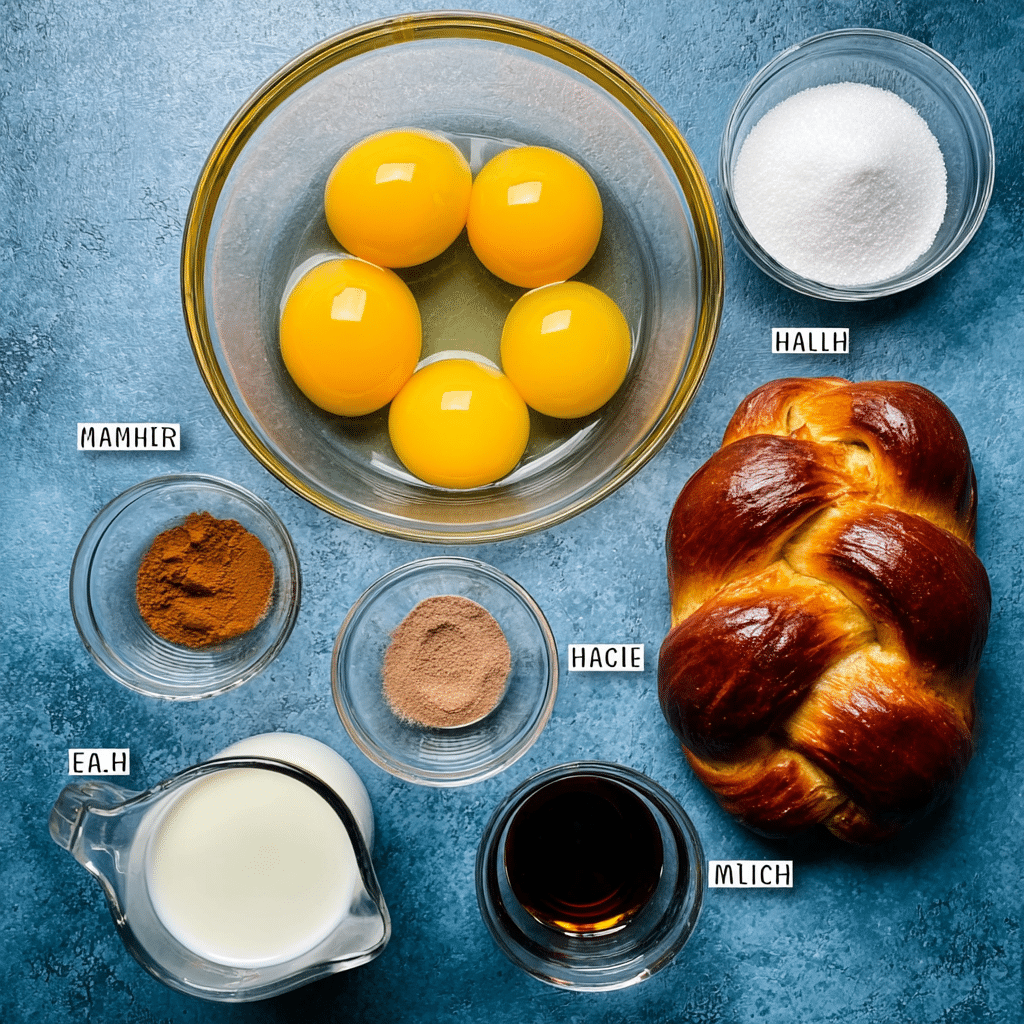 Lemon Vanilla Waffle French Toast Recipe - Recipe Image