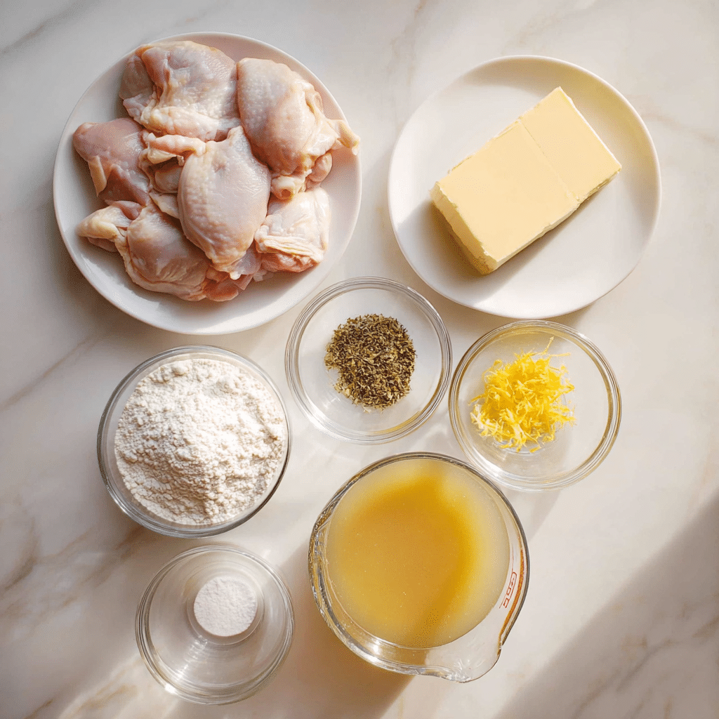 Creamy Lemon Chicken Recipe - Recipe Image