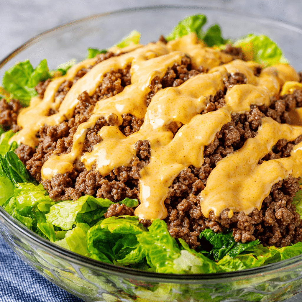 Big Mac Salad Recipe - Recipe Image