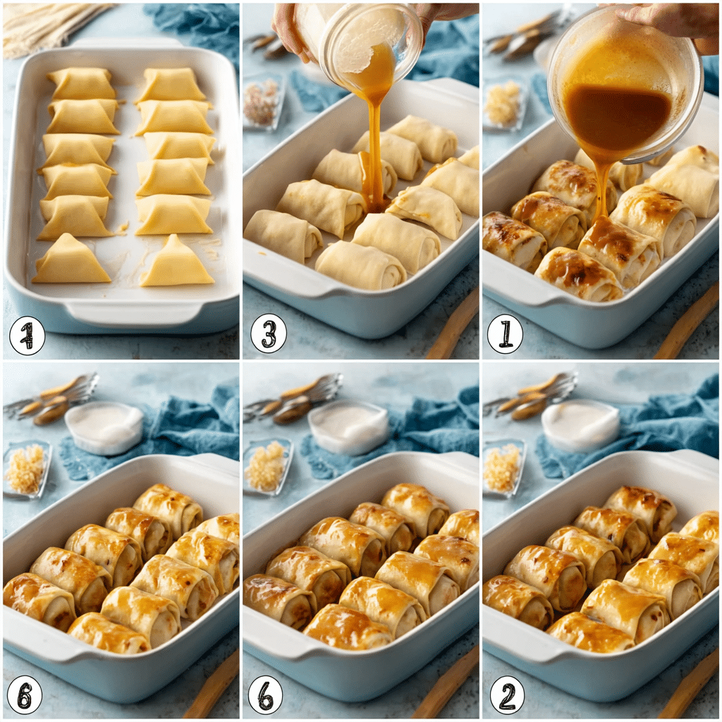Crescent Roll Apple Dumplings Recipe - Recipe Image