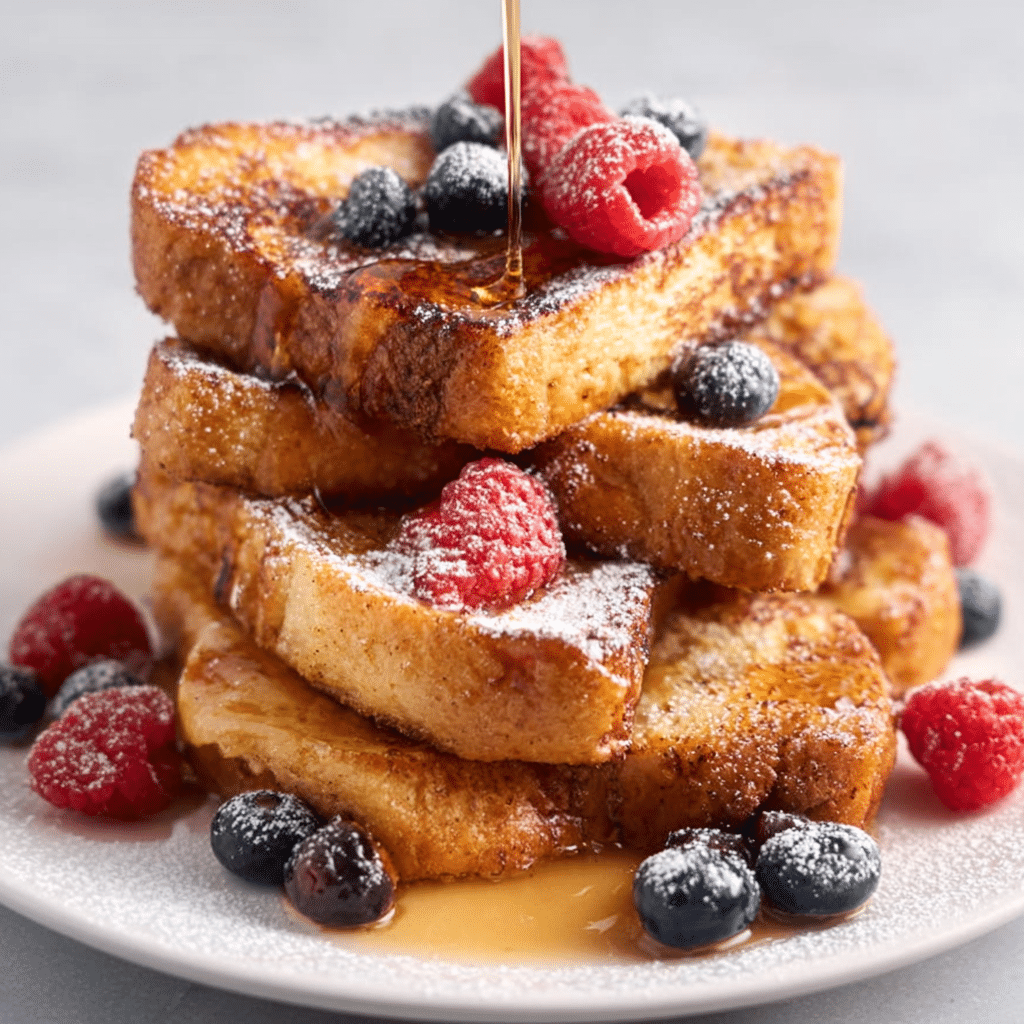 Hawaiian Roll French Toast Recipe - Recipe Image