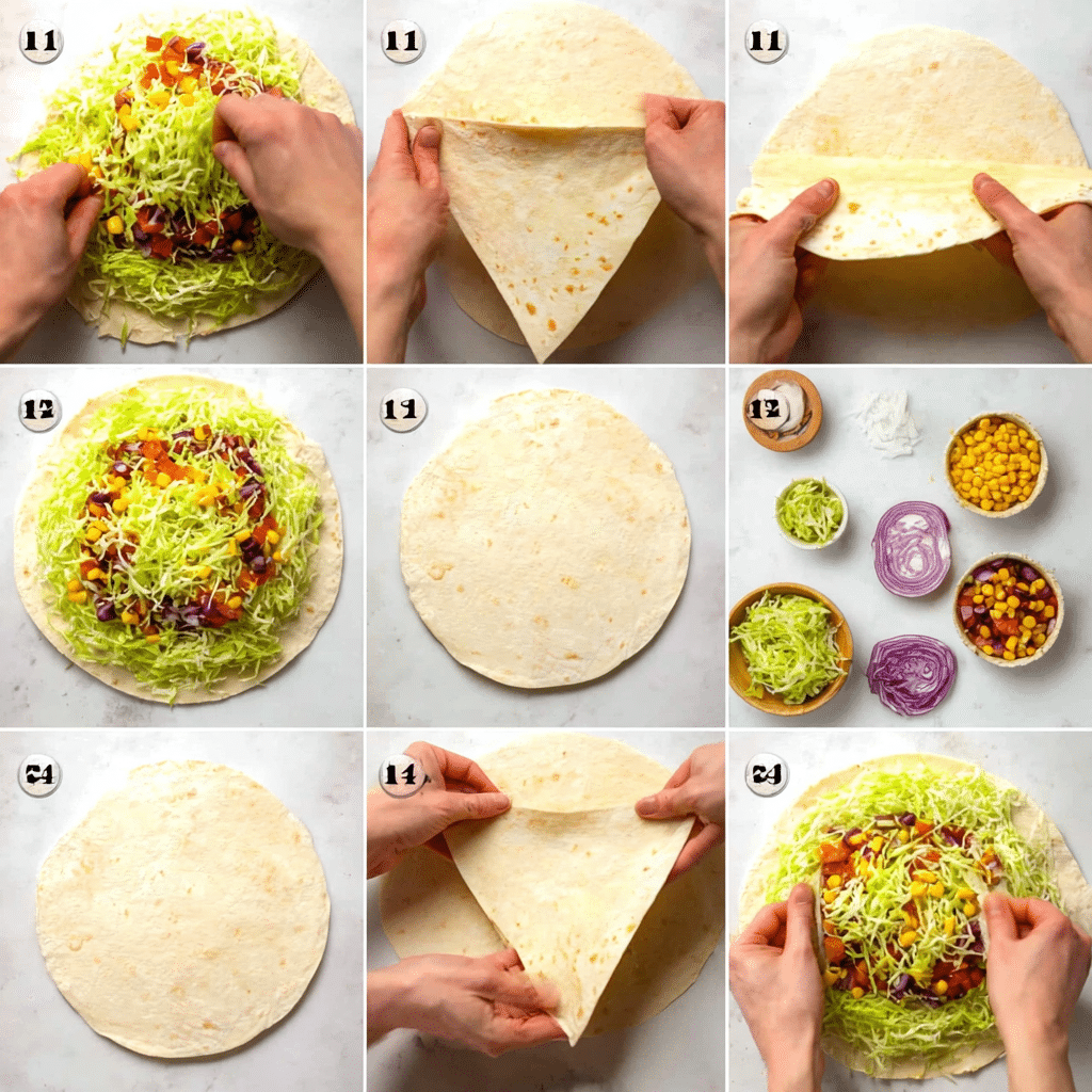 Chicken Crunch Wrap Recipe - Recipe Image