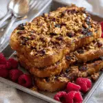 Raspberry Granola Stuffed French Toast Recipe