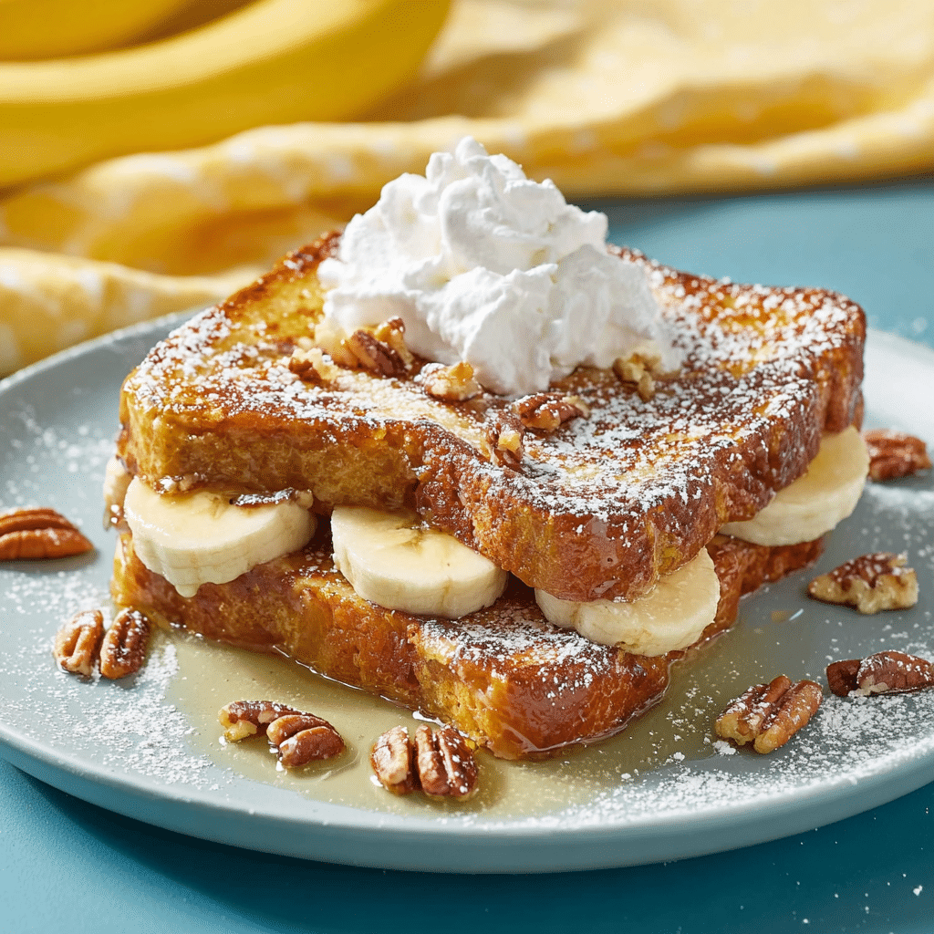 Banana Bread French Toast Recipe - Recipe Image