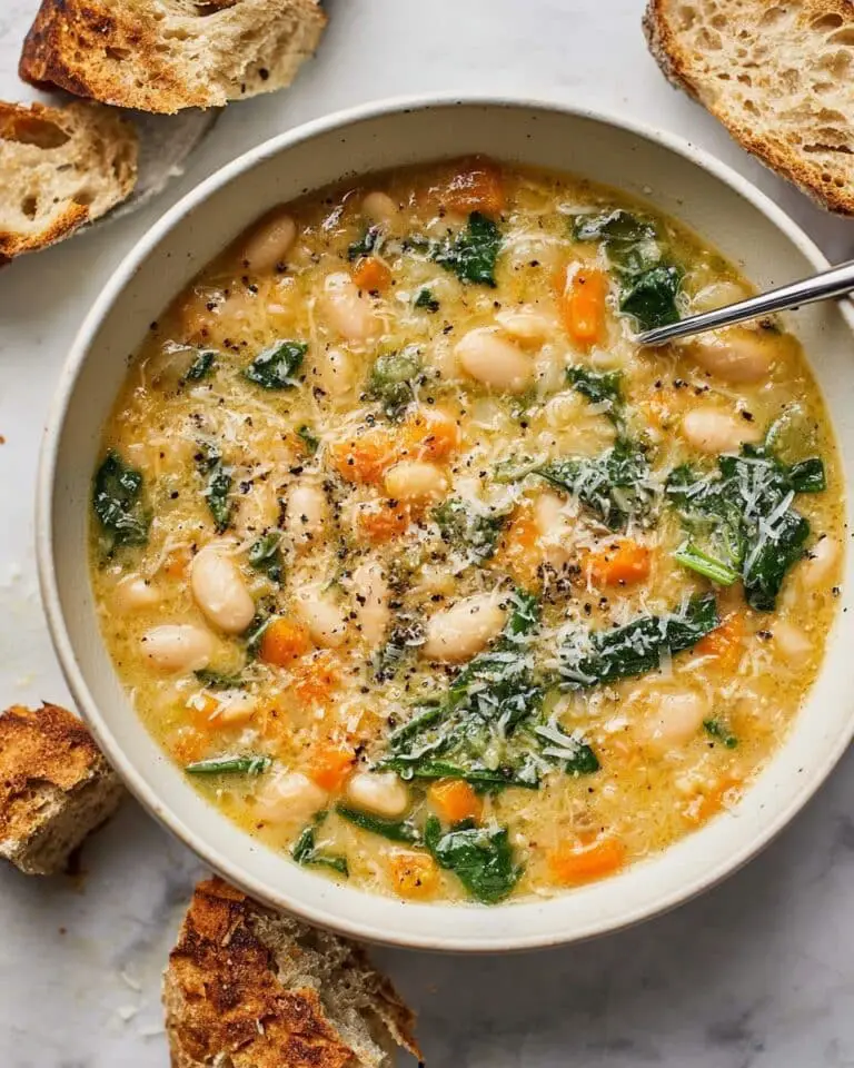 Hearty Instant Pot White Bean Soup with Herbs and Vegetables Recipe