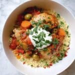 One-Pan Mediterranean Chicken and Couscous Dinner Recipe