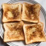 Cinnamon Sugar Vegan Butter Toast Recipe