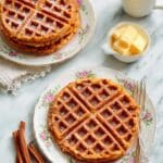 Gluten-Free Vegan Gingerbread Waffles Recipe