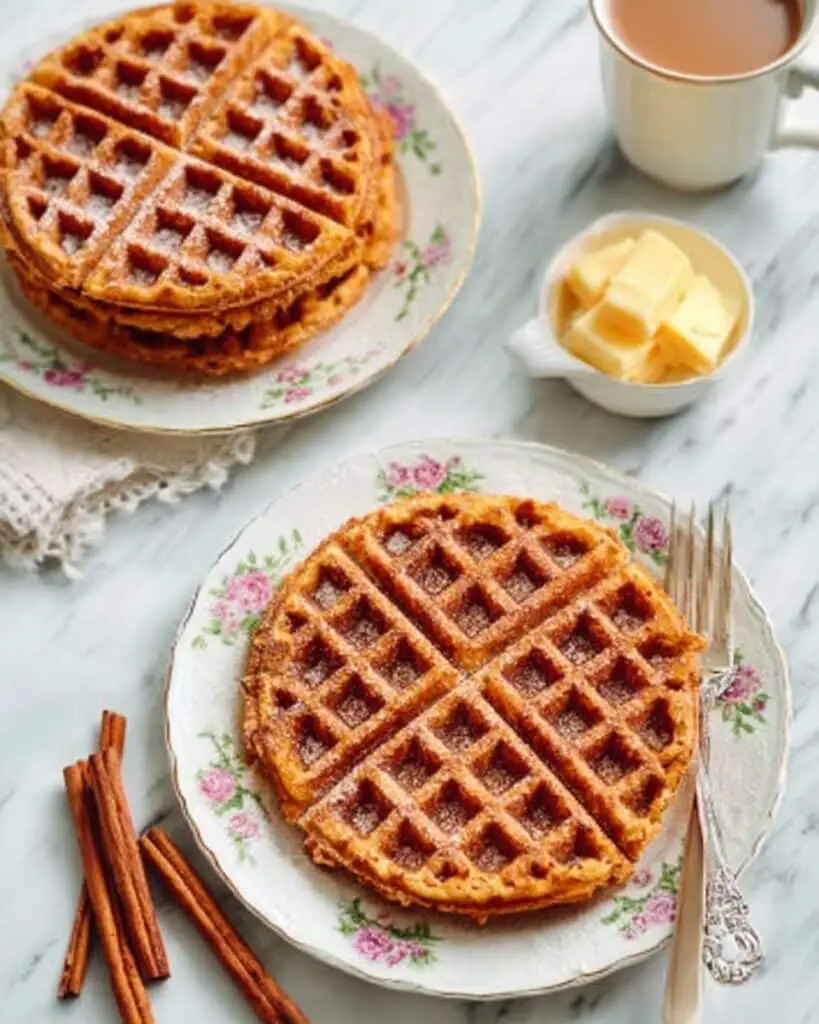 Gluten-Free Vegan Gingerbread Waffles Recipe