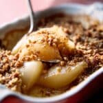 Warm Pear and Ginger Crumble Recipe