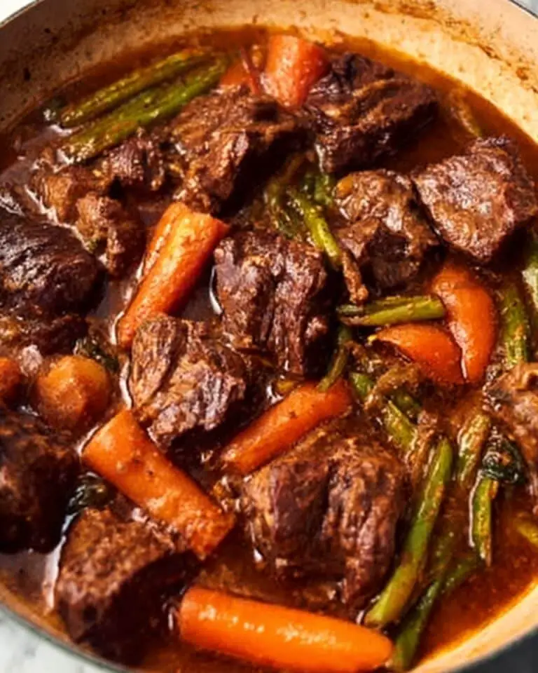 Slow Cooked Oxtail in Rich Savory Gravy Recipe