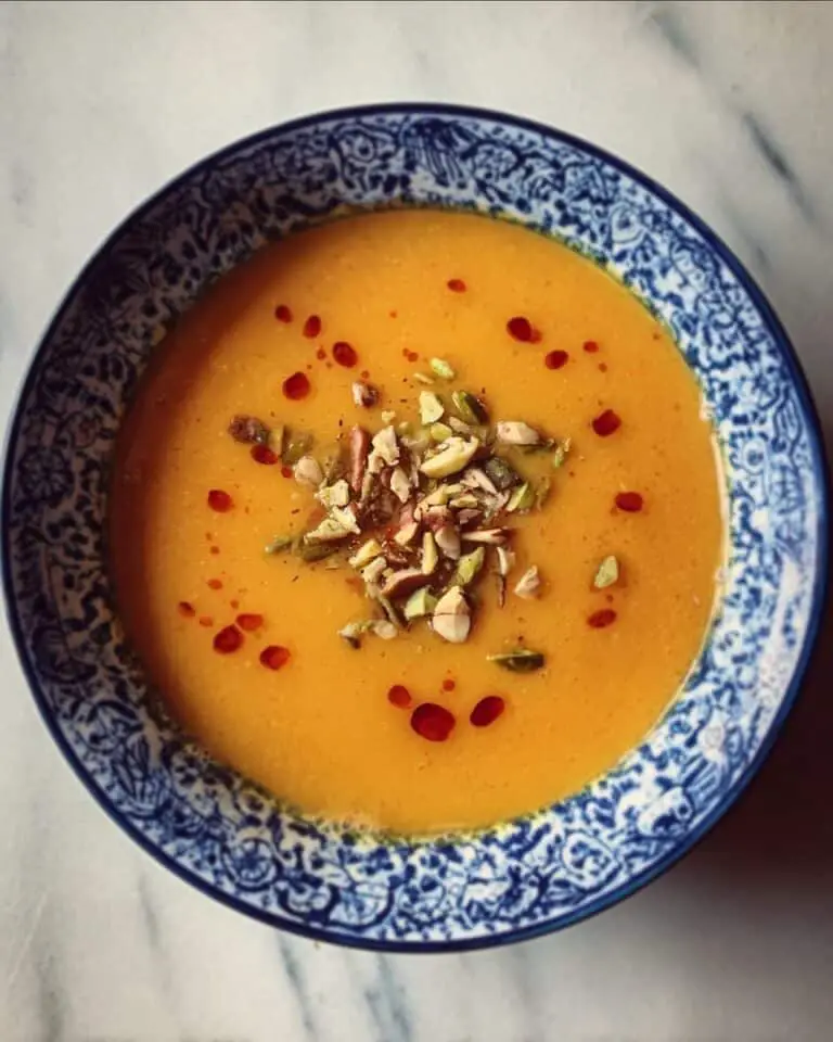 Creamy Roasted Vegan Pumpkin Soup Recipe