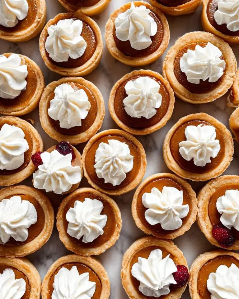 Mini Pumpkin Pies Recipe