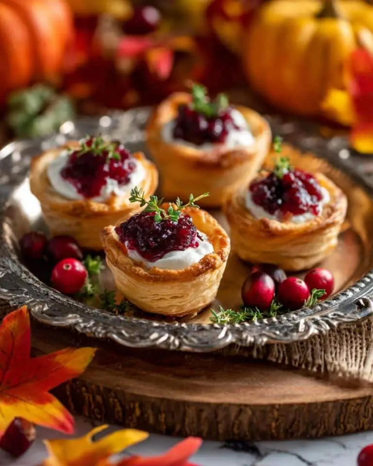 Cranberry Brie Bites Recipe