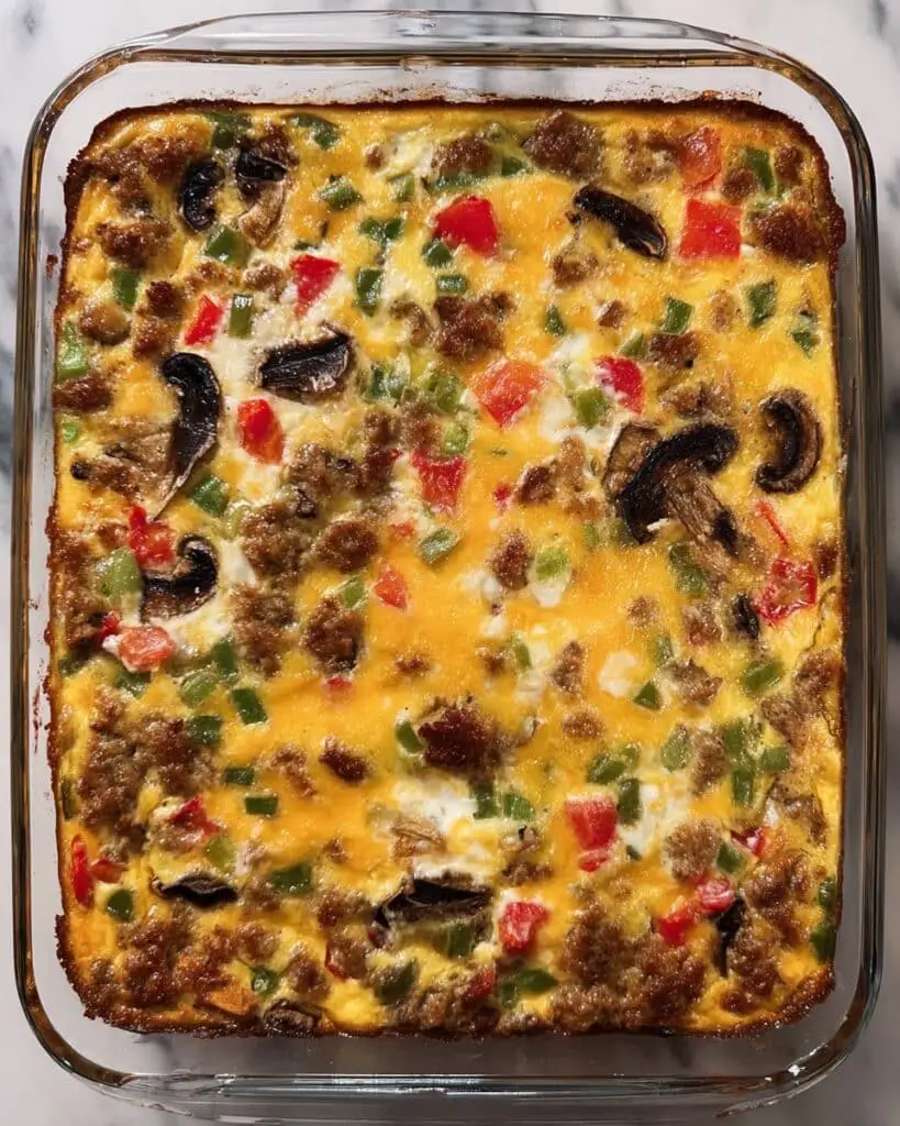 Egg and Cheese Breakfast Casserole Recipe