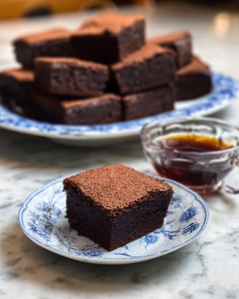 Spiced Hot Chocolate Brownies Recipe