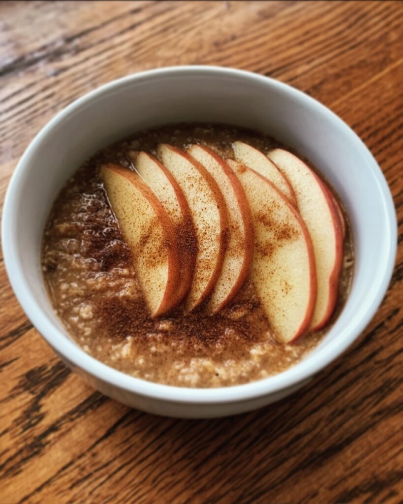 Spiced Apple and Walnut Porridge Recipe