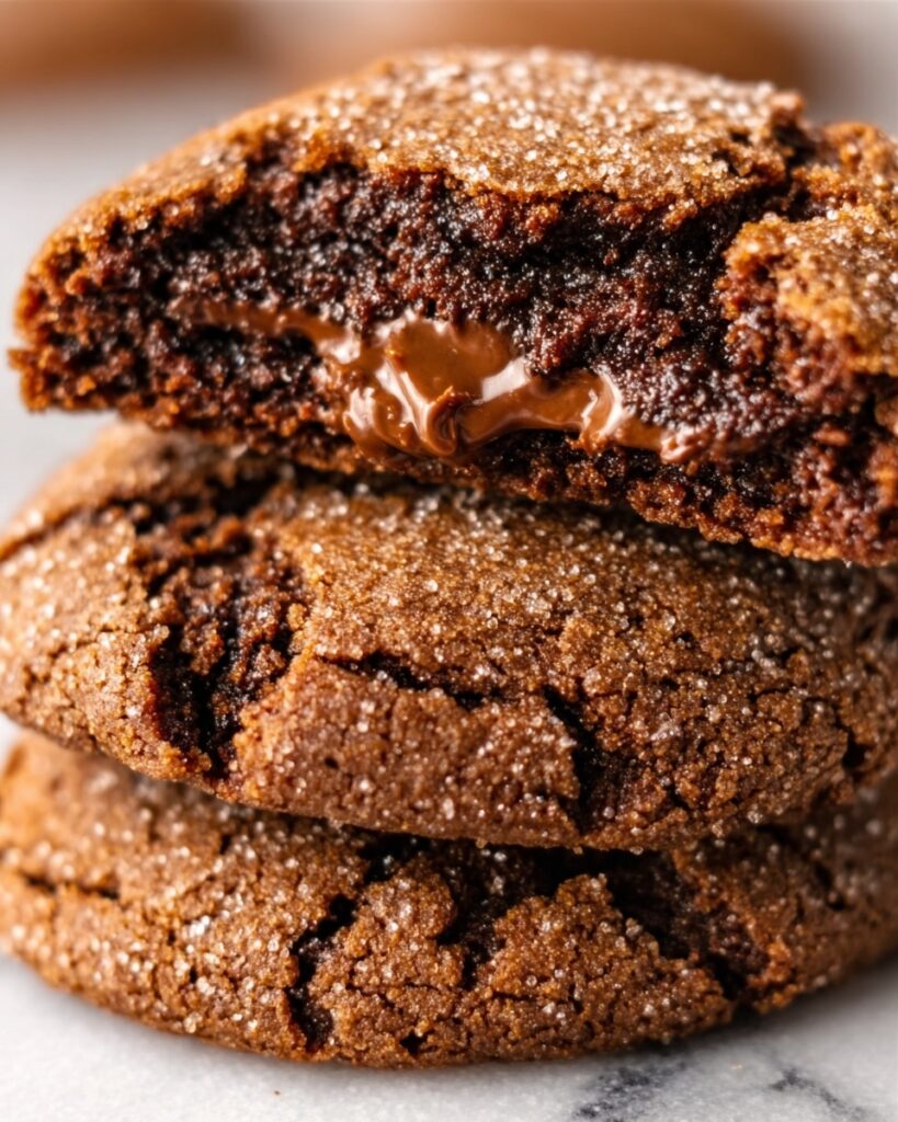 Caramel-Stuffed Ginger Cookies Recipe
