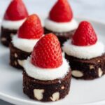 Santa Hat Brownies Recipe