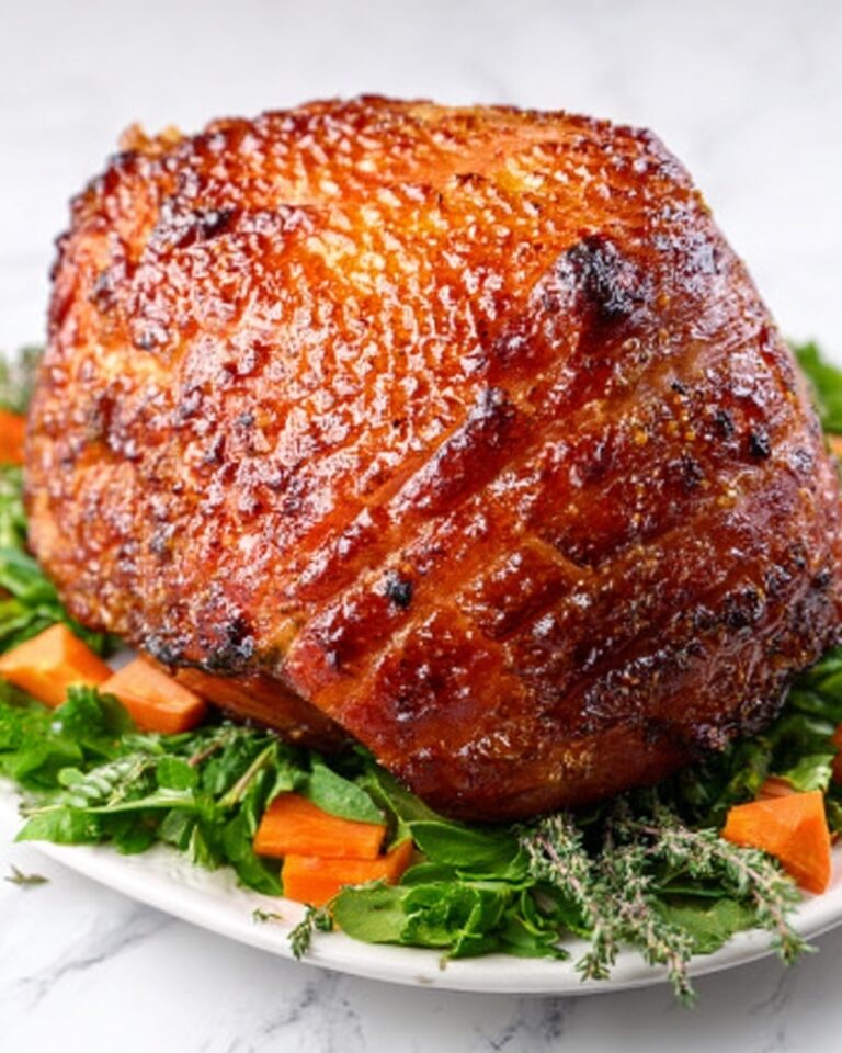 Easy Apricot Glazed Ham Recipe