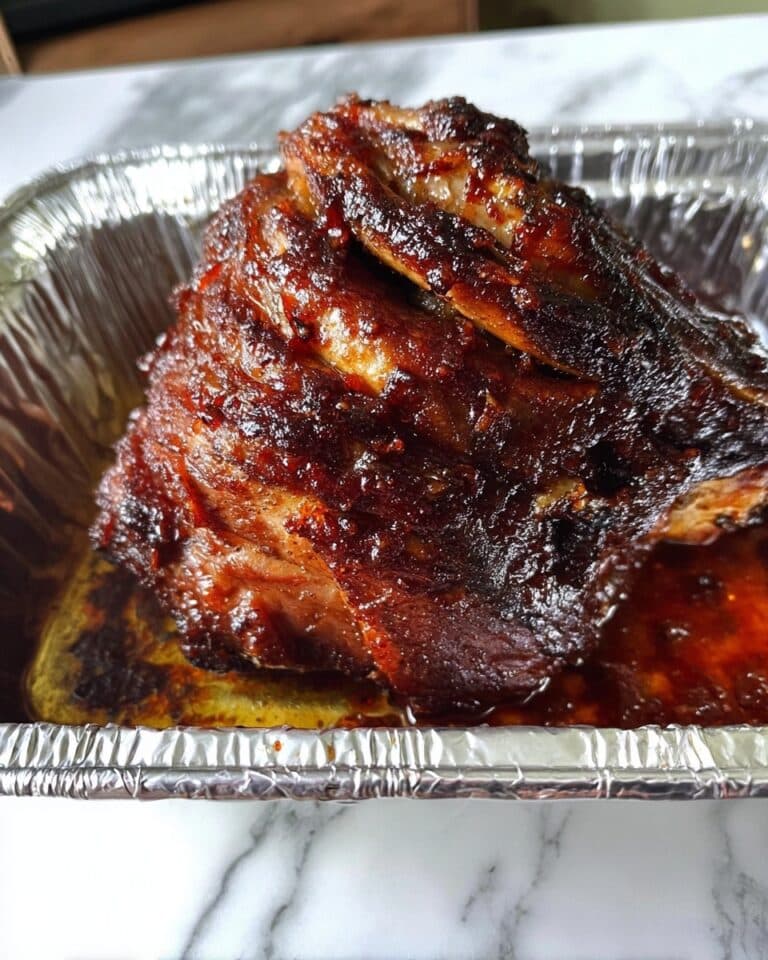 Oven Roasted Cranberry Dijon Glazed Ham Recipe