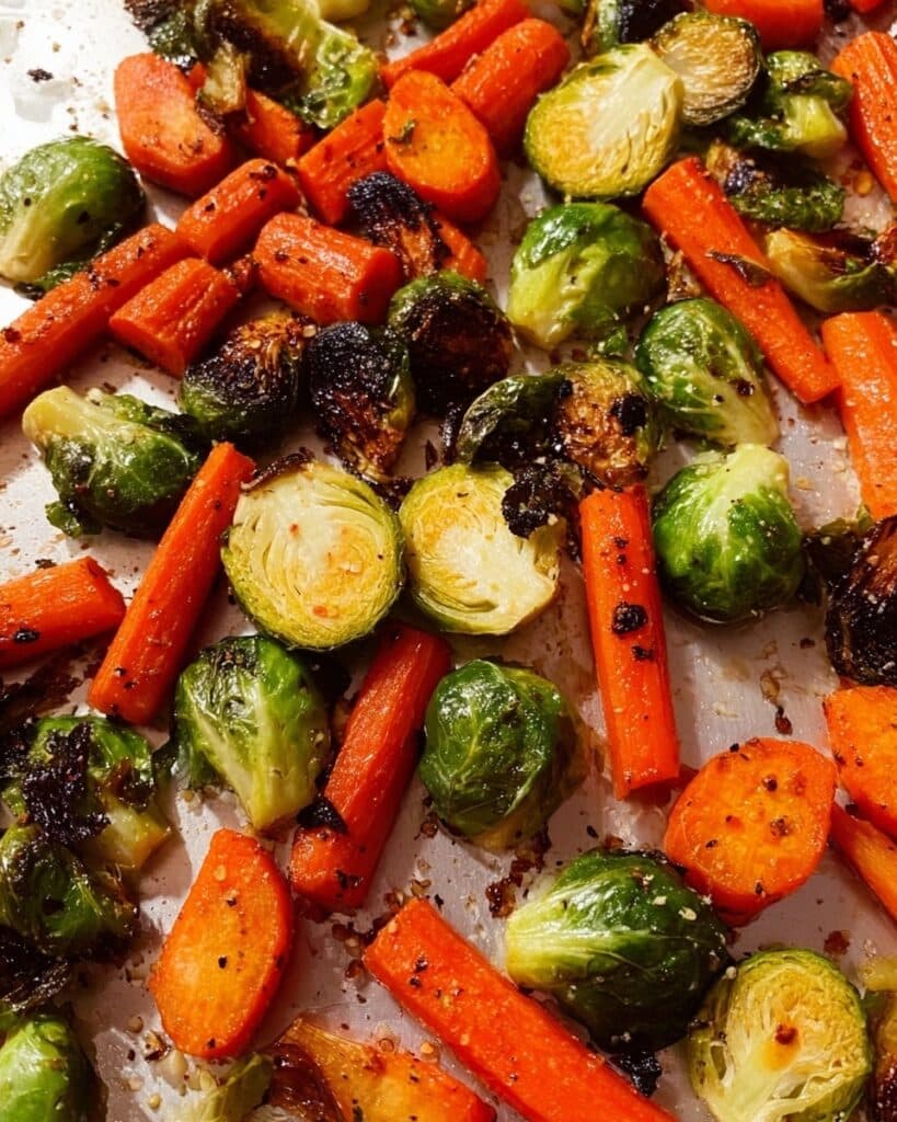 Honey Garlic Butter Roasted Carrots Recipe