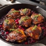Cranberry Balsamic Roasted Chicken Recipe