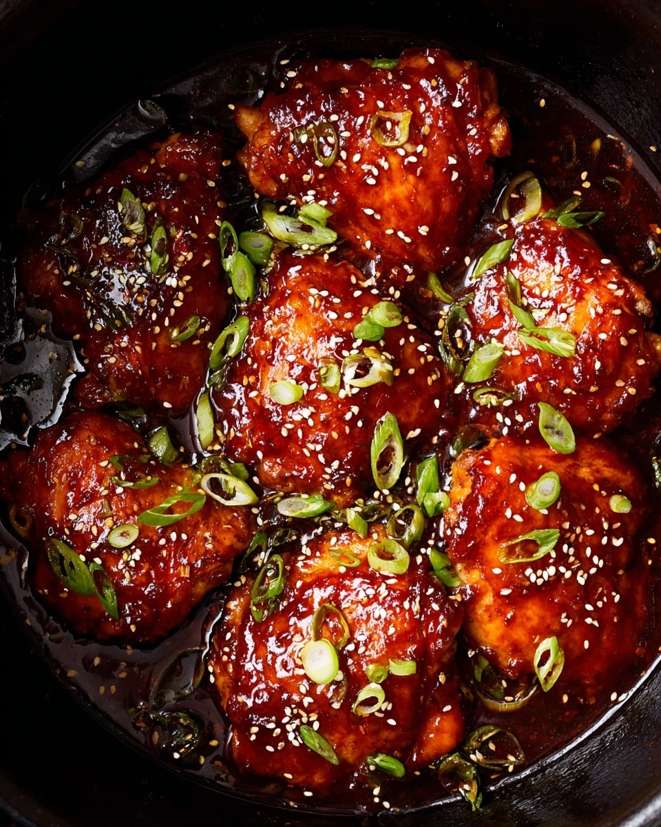 Crock Pot Honey Garlic Chicken Thighs Recipe