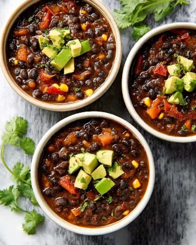 Vegan Bean & “Beef” Soup Recipe