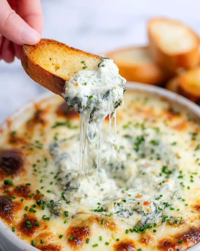Creamy Spinach & Artichoke Dip Recipe
