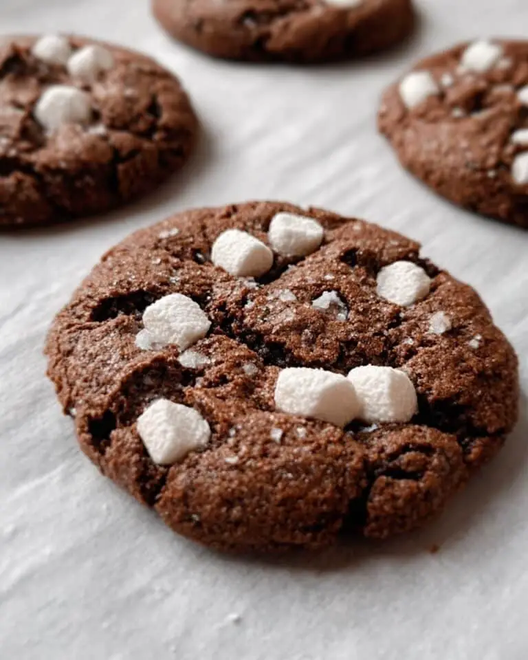 Hot Chocolate & Marshmallow Cookies Recipe