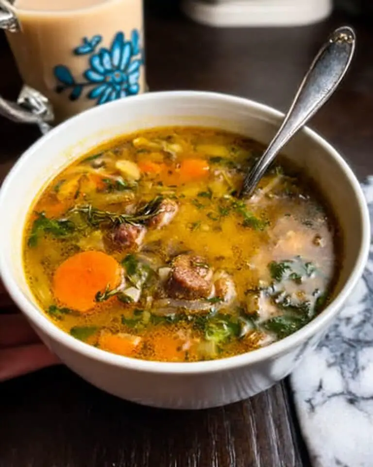 Homemade Ten Vegetable Soup Recipe