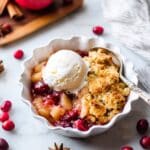 Spiced Cranberry Cobbler Recipe