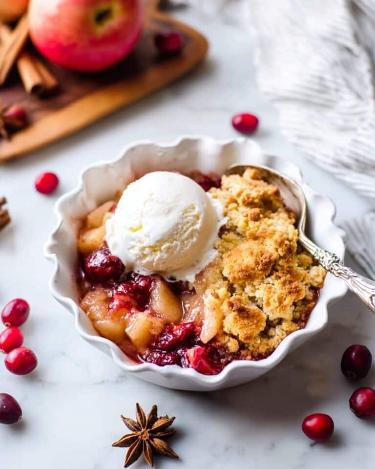 Spiced Cranberry Cobbler Recipe