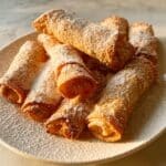 Crispy Chocolate Banana Egg Rolls (Air Fryer Dessert) Recipe