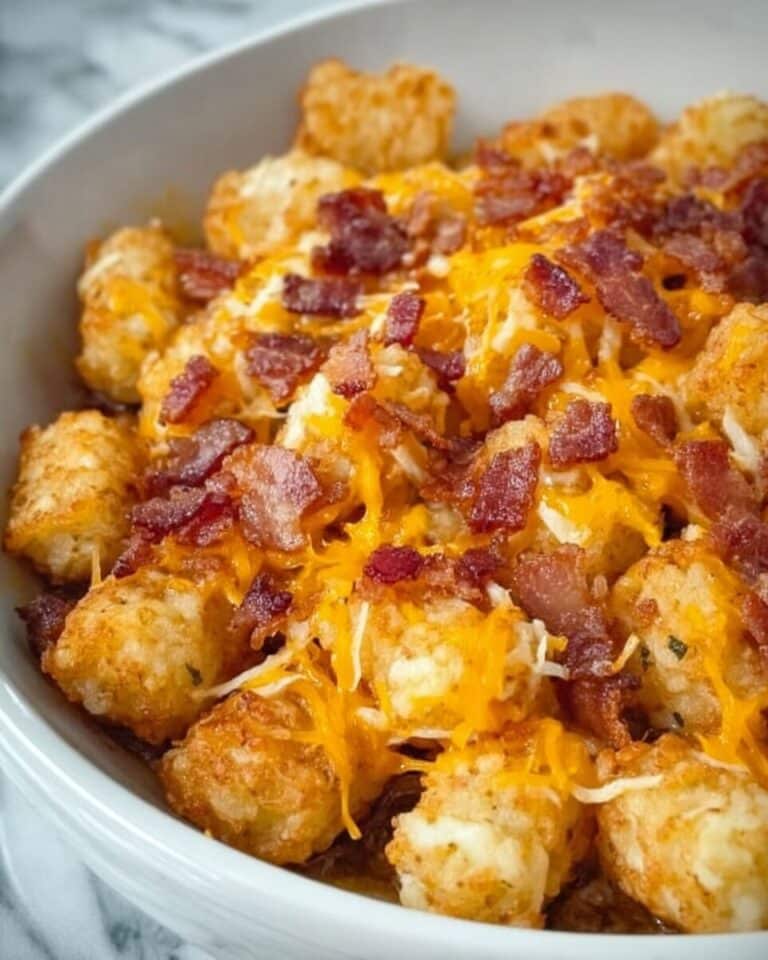 Slow Cooker Tater Tot Casserole Recipe