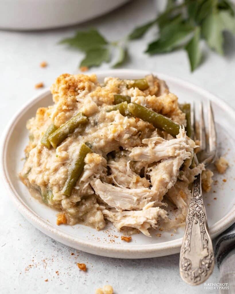 Crock Pot Chicken and Stuffing Casserole Recipe