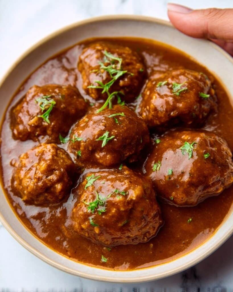 Slow Cooker Salisbury Steak with Mushroom Gravy Recipe