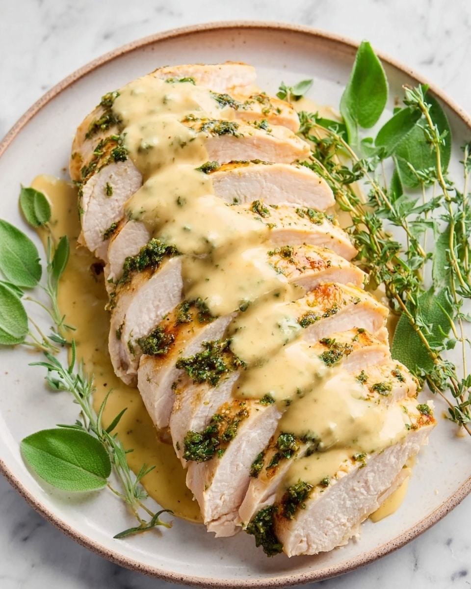 Crock Pot Turkey Breast with Herb Gravy Recipe