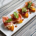 Prosciutto, Pear & Blue Cheese Bites Recipe