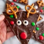 Reindeer Chocolate Bark Recipe