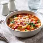 Vegan Crockpot Minestrone Soup Recipe