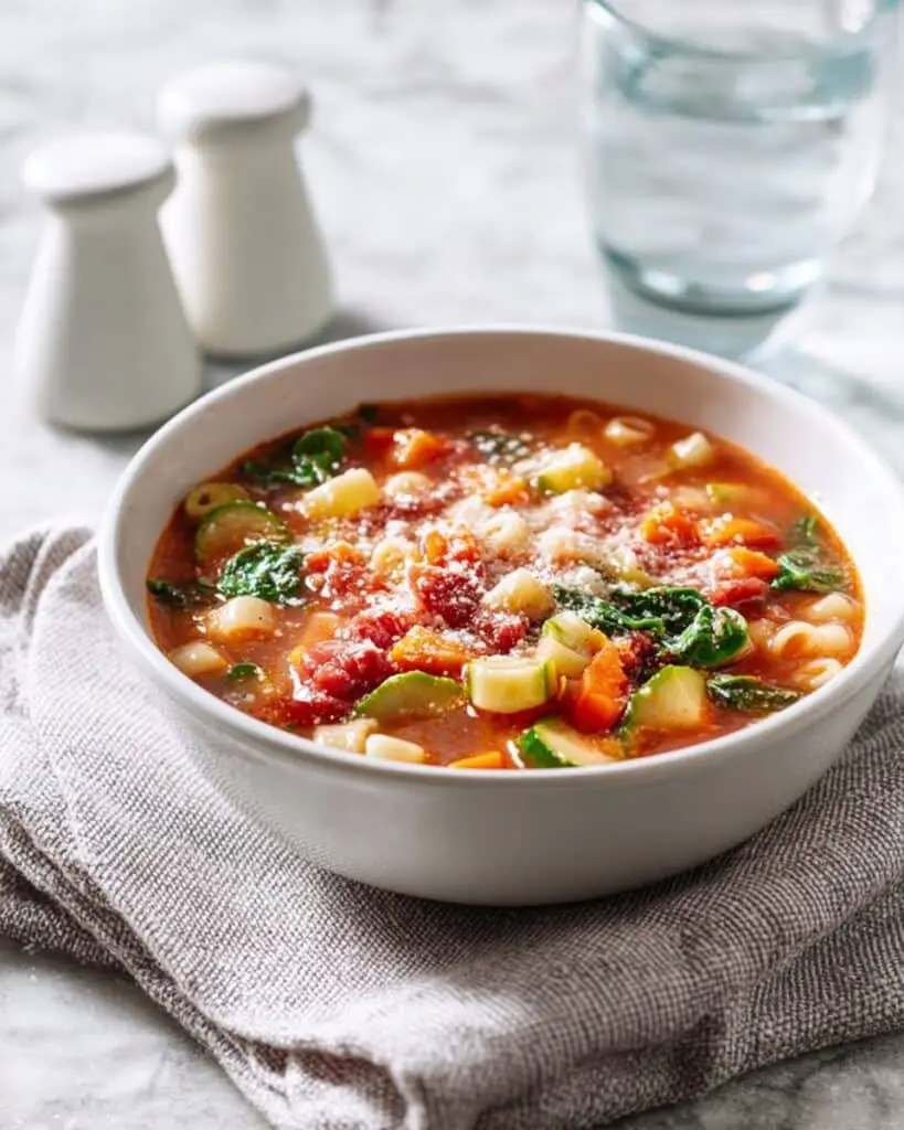 Vegan Crockpot Minestrone Soup Recipe