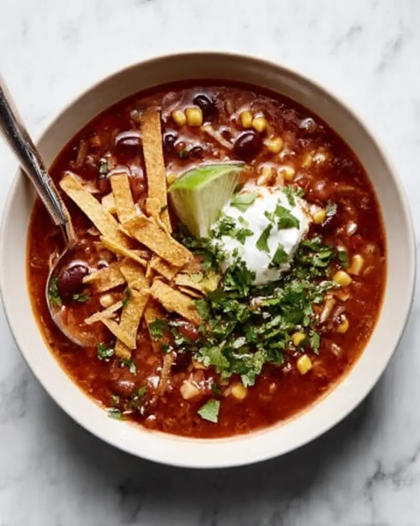 Vegan Tortilla Soup Recipe