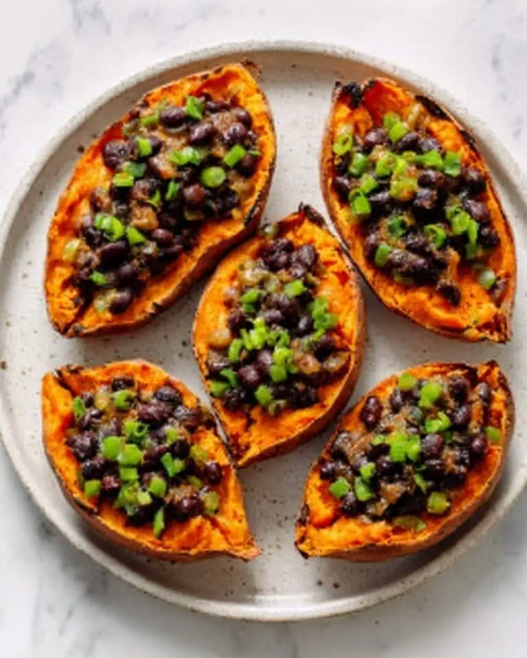 Loaded Sweet Potato Skins Recipe