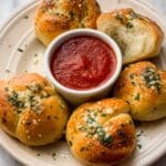 Cheesy Garlic Knots Recipe